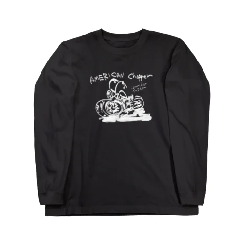 チョッパーホワイトライン Long Sleeve T-Shirt