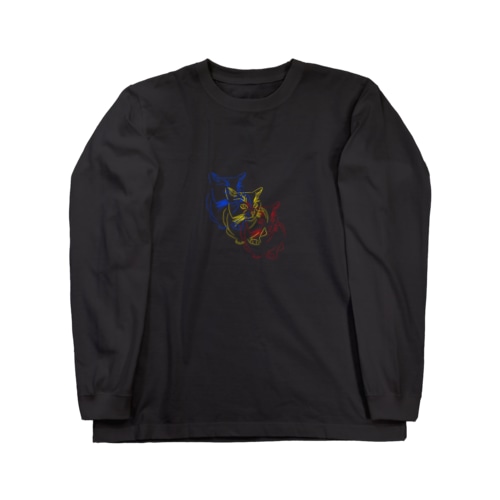 三色猫 Long Sleeve T-Shirt