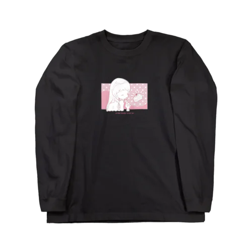 あまいケーキ美味しいねガール Long Sleeve T-Shirt