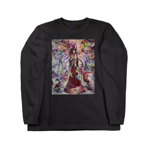 着るのがためらわれるシリーズ　ユキテラス大御神 Long Sleeve T-Shirt