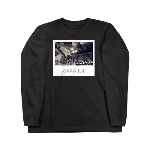 Area N4 01 monochrome ロングスリーブTシャツ