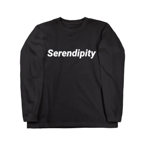 Serendipity Logo Longsleeve / Black ロングスリーブTシャツ