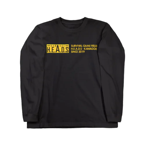 H.E.A.D.S ロゴ Long Sleeve T-Shirt