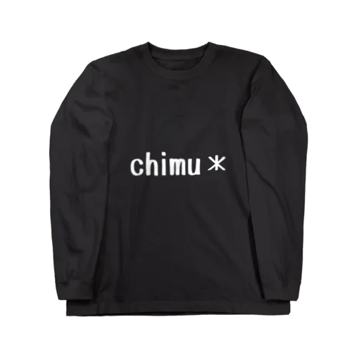 白chimu＊/06 ロングスリーブTシャツ