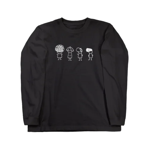 コビトーズ（ブラック） Long Sleeve T-Shirt