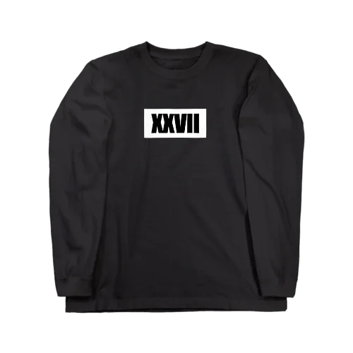 XXVII ロングスリーブTシャツ