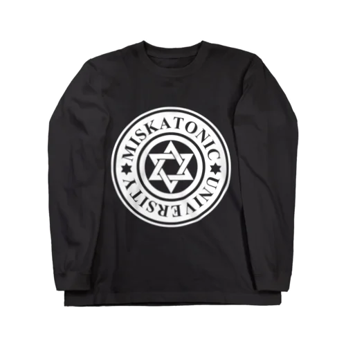 MISKATONIC UNIVERSITY ロングスリーブTシャツ