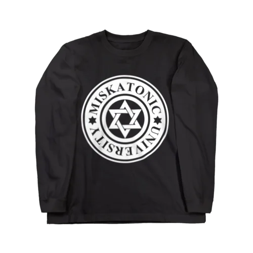 MISKATONIC UNIVERSITY ロングスリーブTシャツ