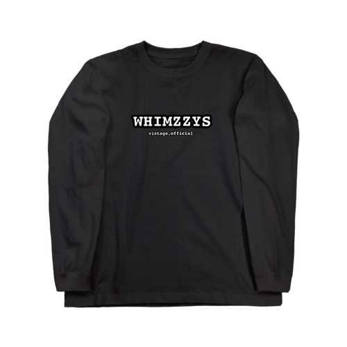 WHIMZZYS バックプリント Long Sleeve T-Shirt