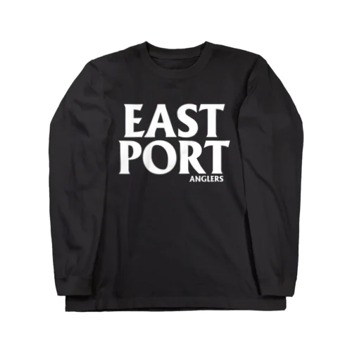 EAST PORT WHITE LOGO Long Sleeve T-Shirt