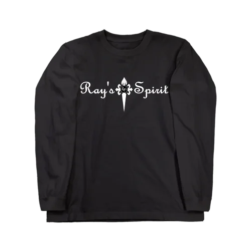 Ray's Spirit Logo ⑤（WHITE） ロングスリーブTシャツ