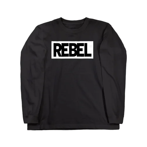 REBEL WHITE ロングスリーブTシャツ