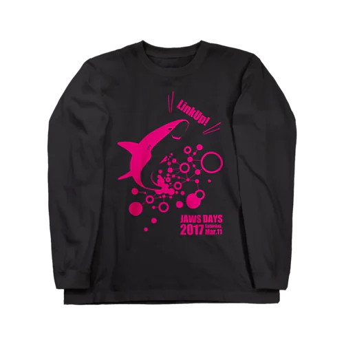 JAWS DAYS 2017 LinkUp PINK Long Sleeve T-Shirt