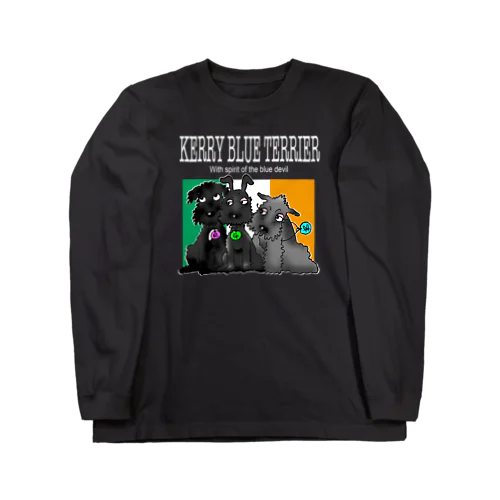 ブルーデビル犬 Long Sleeve T-Shirt