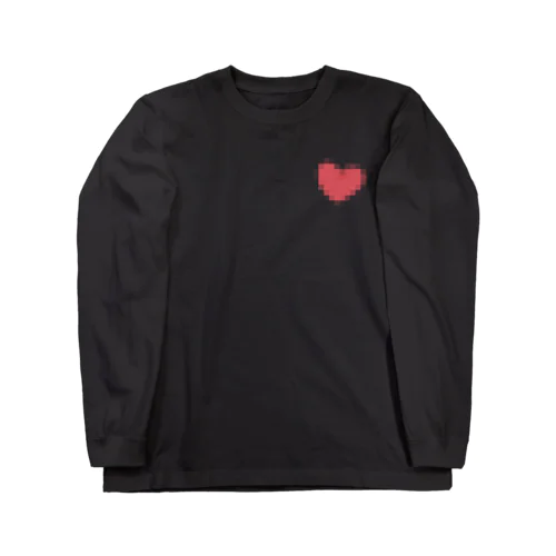 解像度低めハート Long Sleeve T-Shirt