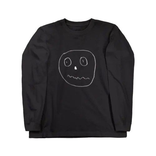 怖がりのマルちゃん Long Sleeve T-Shirt