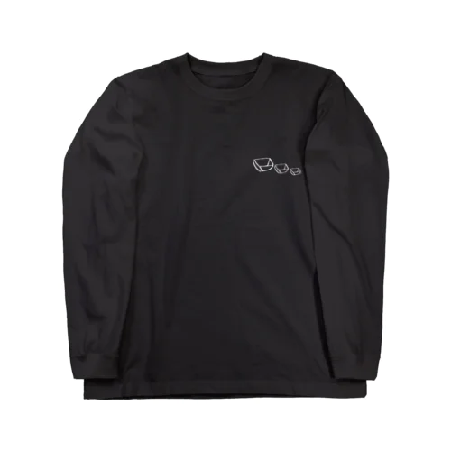 小ばち屋　スタッフT　白線 Long Sleeve T-Shirt