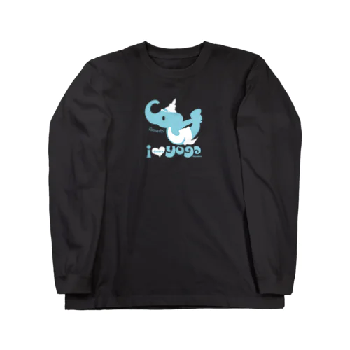 ヨガの先生ガネゾーくん Long Sleeve T-Shirt