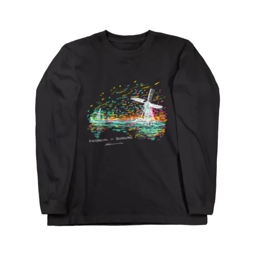 オランダの優しい風（WH） Long Sleeve T-Shirt