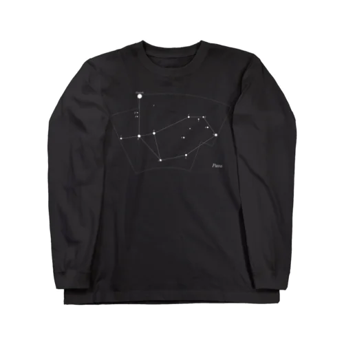 くじゃく座(88星座シリーズ) Long Sleeve T-Shirt