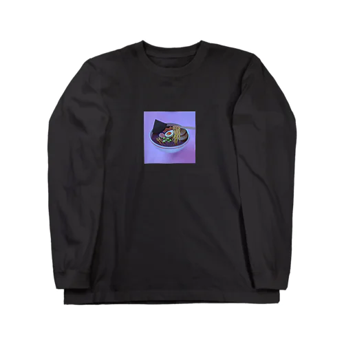 Ramen noodles (Down) Long Sleeve T-Shirt