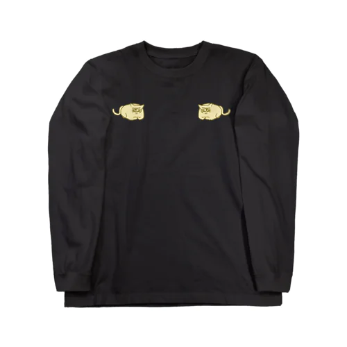 胸に猫 Long Sleeve T-Shirt