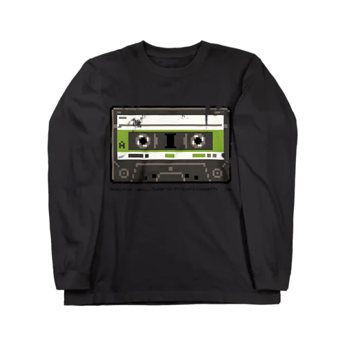 "Analog is Real" CASSETTE TAPE Long Sleeve T-Shirt