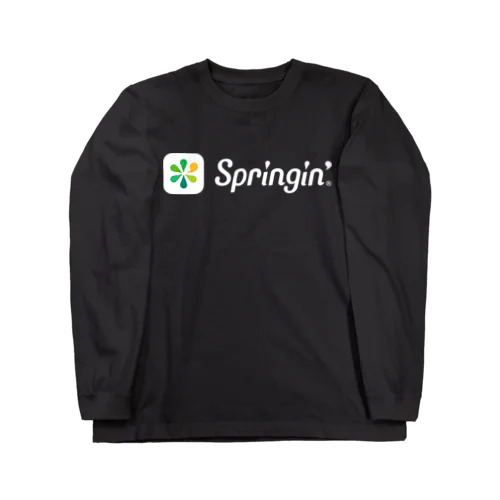 Springin’ ビッグロゴマーク ロングスリーブTシャツ
