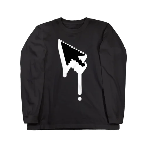 Drip Cursor Long Sleeve T-Shirt