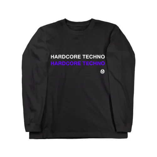 Hardcore Techno ロングスリーブTシャツ