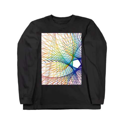 幾何学 Long Sleeve T-Shirt