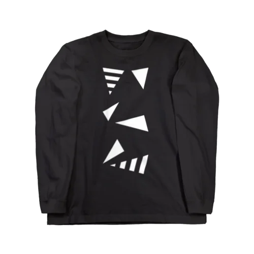 BJJ Triangles - 4 Stripes Long Sleeve T-Shirt