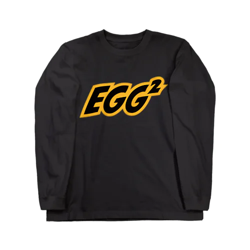 "Black" EGG² Logo Long T-shirts Long Sleeve T-Shirt