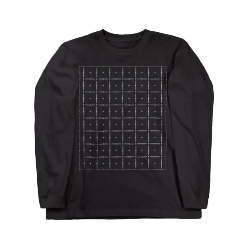 両面方眼2520x2992濃色用 Long Sleeve T-Shirt