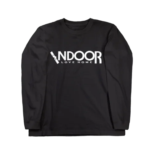 インドア派！(白文字) Long Sleeve T-Shirt