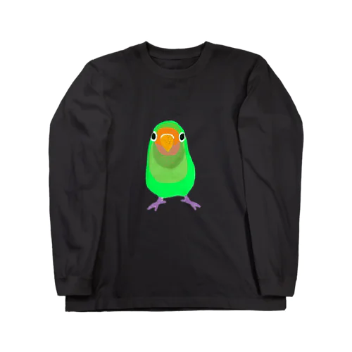 ヤエザクラインコのメロン君 Long Sleeve T-Shirt