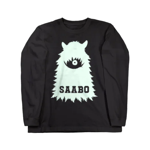 SAABO_FUR_ForestMan_L_W ロングスリーブTシャツ