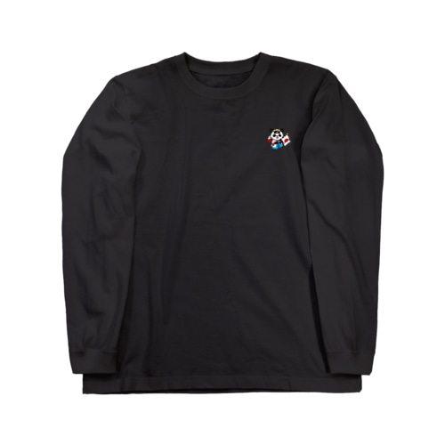 江戸川ぱんだ日章旗 Long Sleeve T-Shirt
