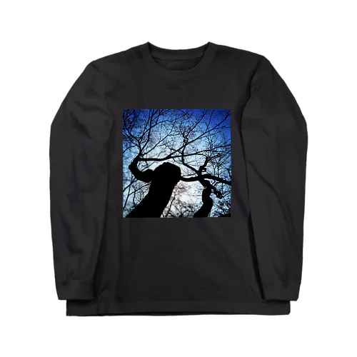 みちくさのお散歩　夜の木達 Long Sleeve T-Shirt