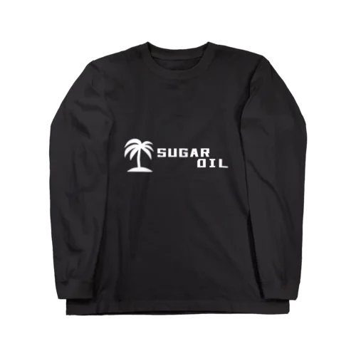 SUGAROIL ロゴ白 Long Sleeve T-Shirt