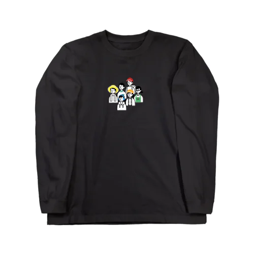 ロングスリーブTシャツ_複業カレッジオリジナルキャラクター Long Sleeve T-Shirt