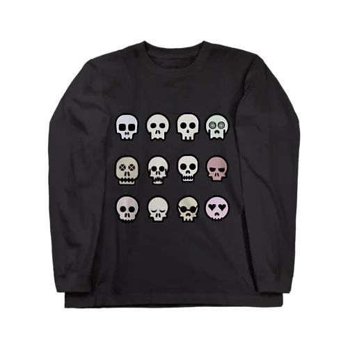 Skeleton party ロングスリーブTシャツ