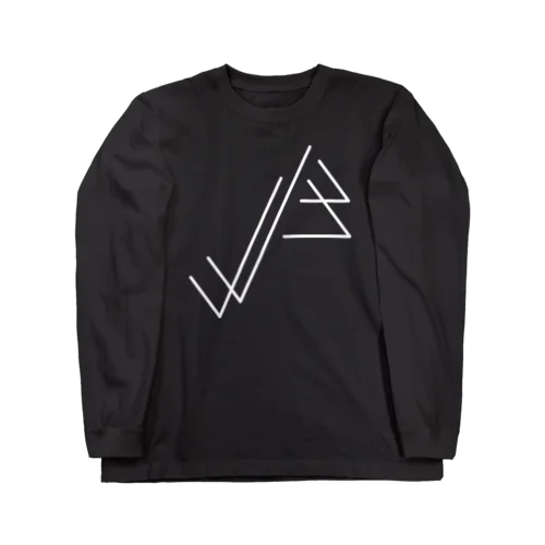 BJJ Triangles - Lines Long Sleeve T-Shirt