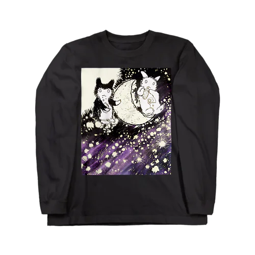 ムーンラビット Long Sleeve T-Shirt