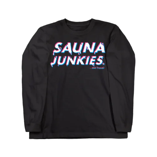 メルティー・ロゴ（トランスカラー/黒） Long Sleeve T-Shirt