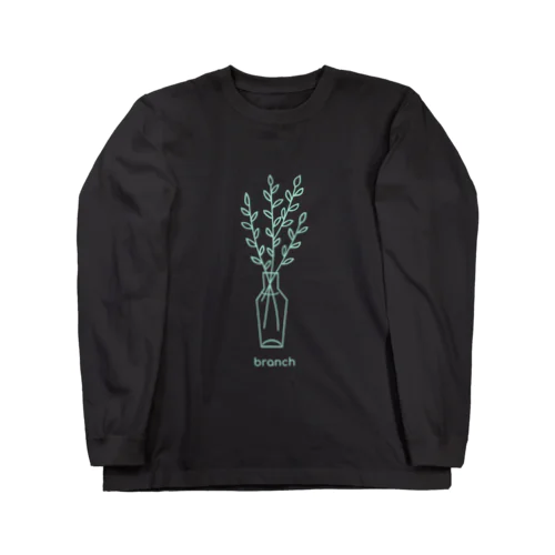 branch（グリーン） Long Sleeve T-Shirt