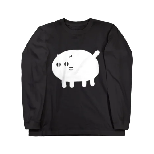 シロにゃこ Long Sleeve T-Shirt