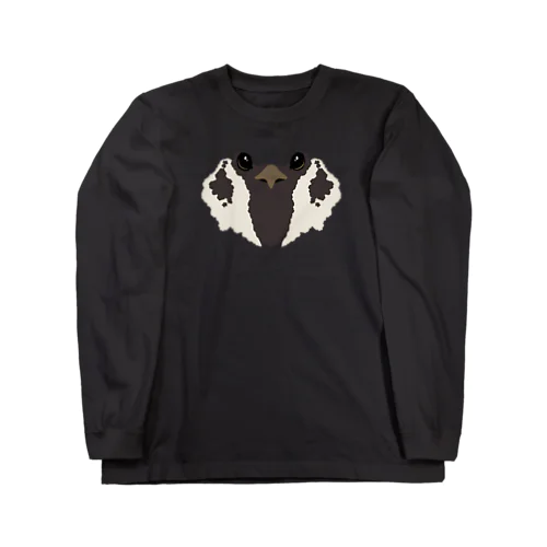 animal face / スズメ Long Sleeve T-Shirt