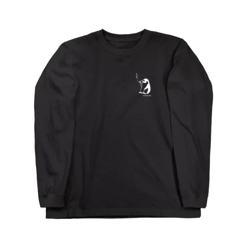 いっぷくBLACKペンギン ロングスリーブTシャツ