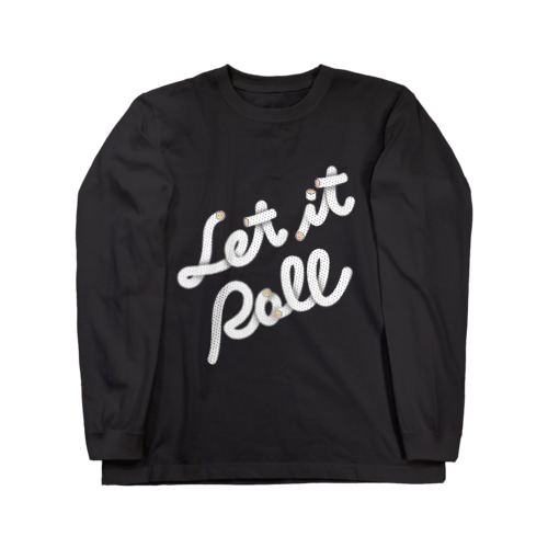 Let it Roll 巻寿司（裏巻き） Long Sleeve T-Shirt